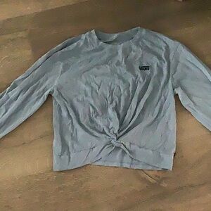 Vans Light Gray Long Sleeve Shirt